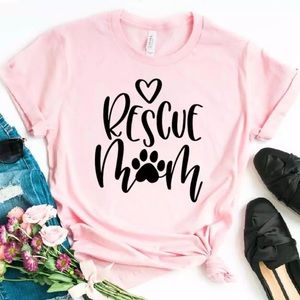 Rescue mom T-shirt
